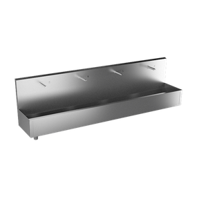 Sanela - Nerezový závesný žľab, 2500 mm, 4 pieza, termostat, 24 V DC