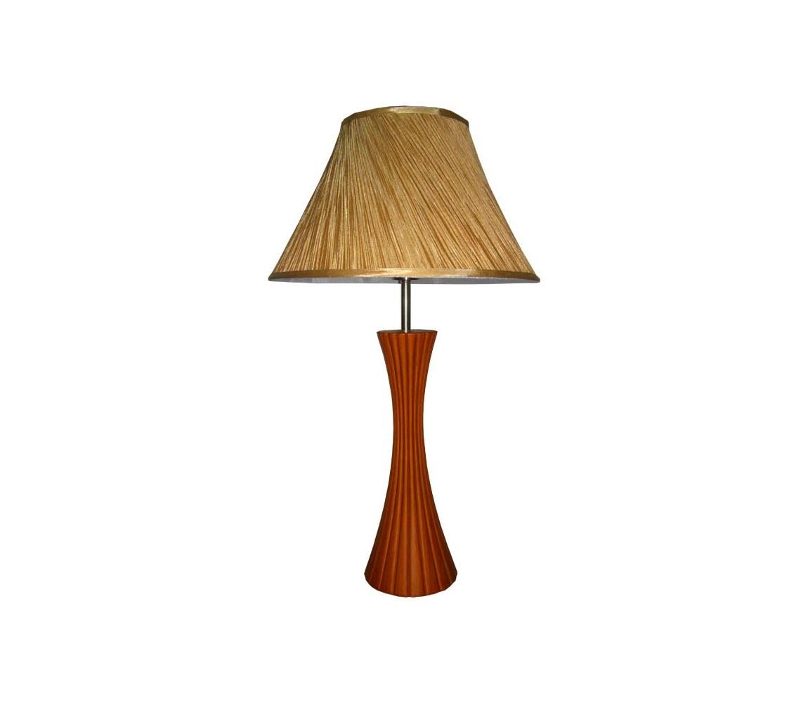 Stolná lampa SIGLO čerešňové drevo