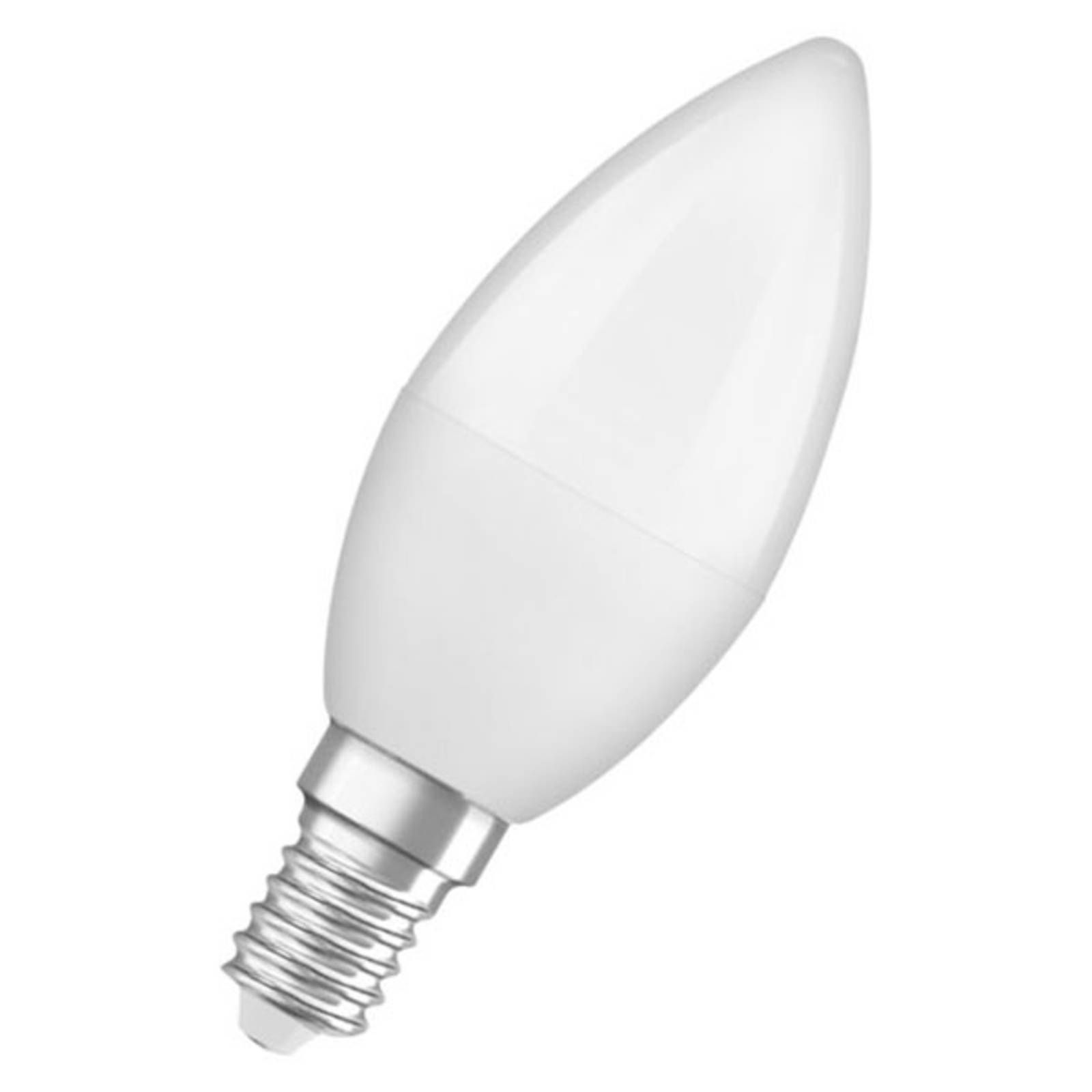 OSRAM Classic B LED žiarovka E14 4, 9W 4 000K matná, E14, 4.9W, Energialuokka: F, P: 10 cm
