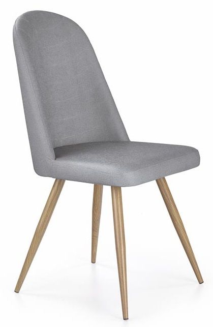 HALMAR Jedálenská stolička K214 medový dub/ šedá