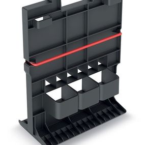 Prenosný organizér na náradie Modular Solution 30,4x8,5x33,3 cm čierny