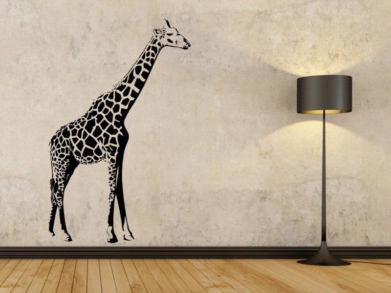 Samolepka na zeď Žirafa 007