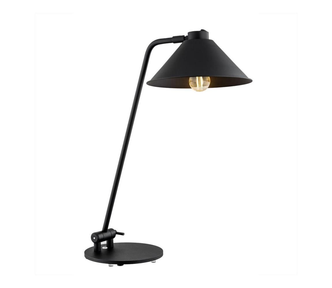 Argon 4998 - Stolná lampa GABIAN 1xE27/15W/230V čierna