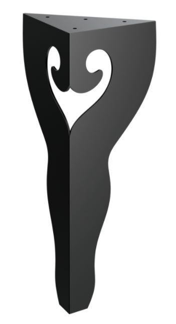 RMP Stolová noha Hekate 40 cm čierna NOHA011/40
