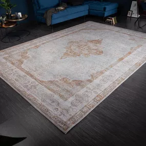 LuxD Dizajnový koberec Rex 350 x 240 cm béžový