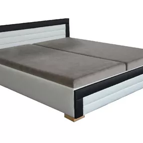 Manželská posteľ 160 cm Jarka (s molitanovými matracmi)