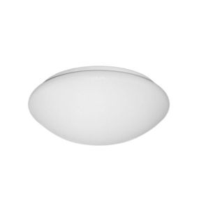 EGG Okrúhle prisadené LED odolné voči nárazom 14W 4000, Chodba, oceľový plech, PMMA, 14W, Energialuokka: C, K: 8.9cm