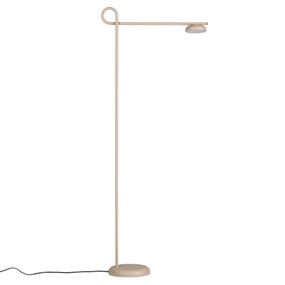 Northern Salto stojacia LED lampa, béžová, Obývacia izba / jedáleň, oceľ, akryl, 6W, K: 127cm