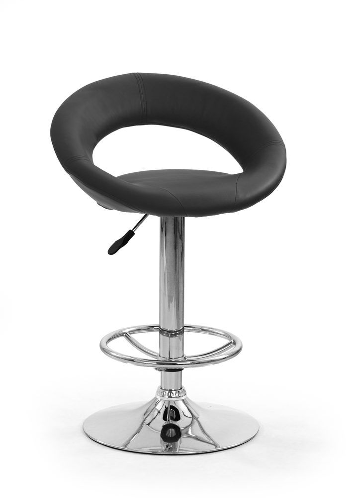 Halmar Barová stolička H-15, čierna