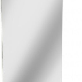 MEXEN/S - KIOTO Sprchová zástena WALK-IN 90 x 200 cm, zrkadlové 8 mm, biela 800-090-101-20-50