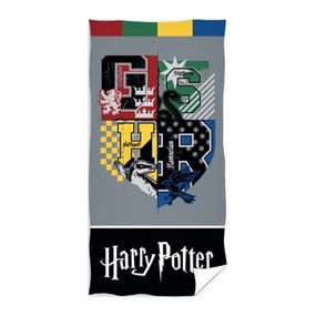 Carbotex · Plážová osuška Harry Potter - motív Erby s monogramami - 100% bavlna s gramážou 300 gr./m² - 70 x 140 cm