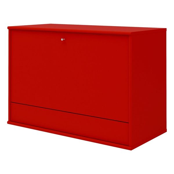 Červená vinotéka 89x61 cm Mistral 004 - Hammel Furniture