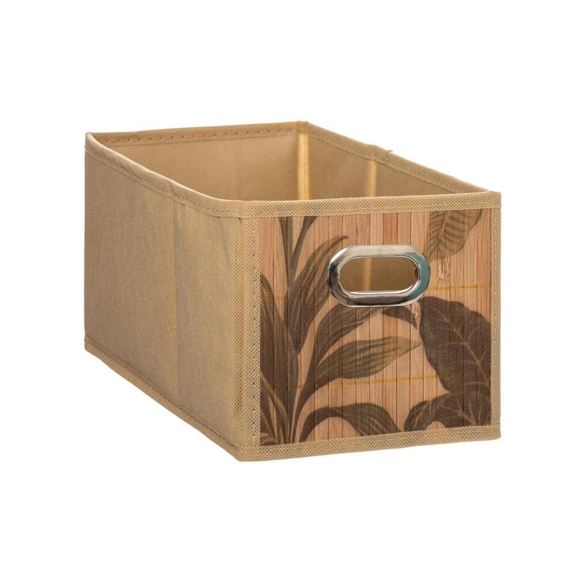 Úložný box Flower Bamboo 15x31 cm