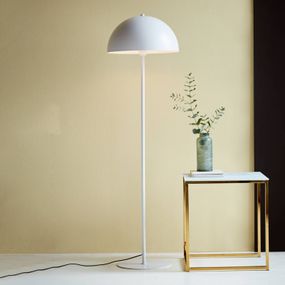 Nordlux Stojacia lampa Ellen 40 s kovovým tienidlom, biela, Obývacia izba / jedáleň, kov, E27, 40W, K: 140cm