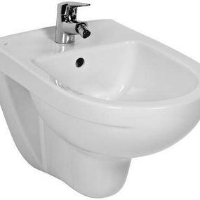 Jika Lyra plus - Závesný bidet, otvor na batériu, s bočnými otvormi, biela H8303810003041