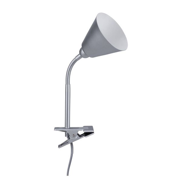 Paulmann Vitis upínacia lampa, sivá, Spálňa, kov, plast, E14, 20W, K: 37cm
