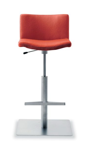 TONON - Výškovo nastaviteľná barová stolička WAVE