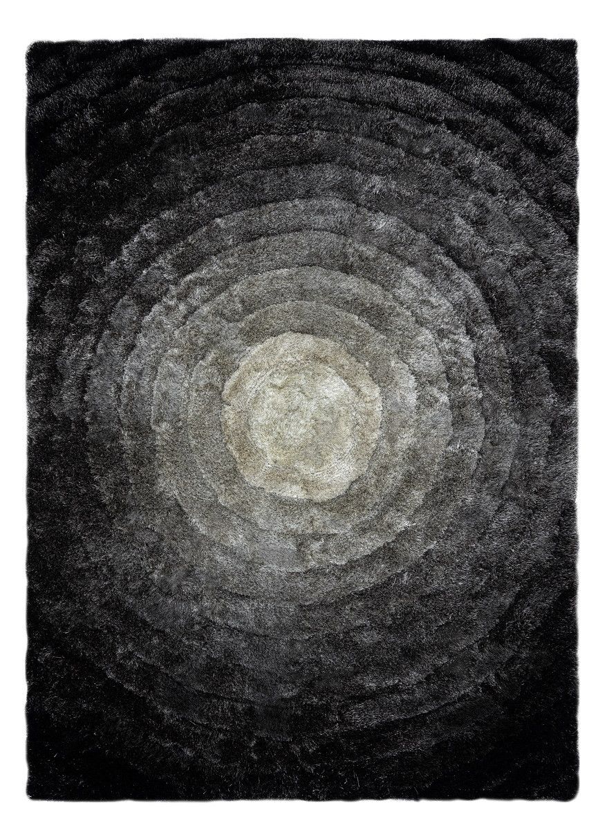 Dywany Łuszczów Kusový koberec Flim 008-B2 Circles grey - 80x150 cm