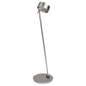 Top Light Stolná lampa Puk Maxx Table, chróm matný, Pracovňa / Kancelária, kov, sklo, G9, 50W, K: 60cm