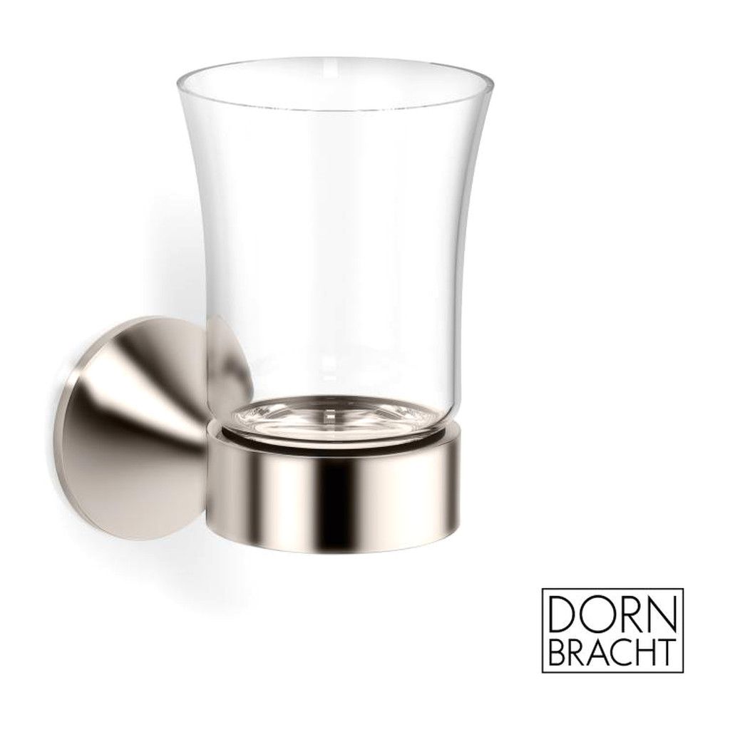 DORNBRACHT Dorbracht Vaia - Držiak na pohár so skleným pohárom, matná platina 83400809-06