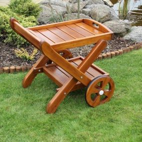 Záhradný servírovací vozík
