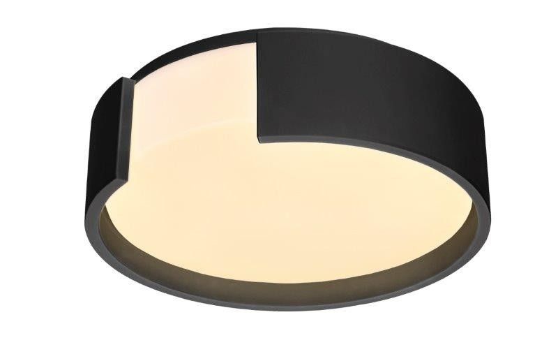 Azzardo AZ2632 LED stropné svietidlo Pavia 43 1x25W | 1500L | 3000K | IP20 - čierna