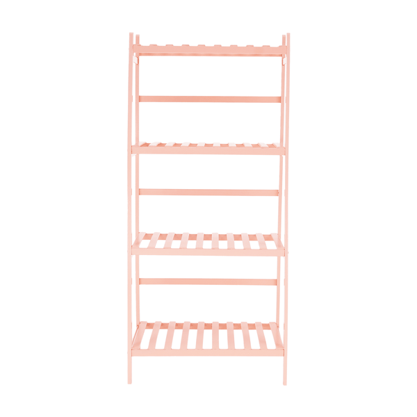 Skladací regál, ružová, NEPEL TYP 4 + darček