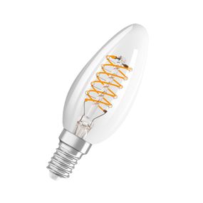 OSRAM Vintage 1906 LED E14 4, 8W 827 číra dim, sklo, E14, 4.8W, Energialuokka: F, P: 9.7 cm