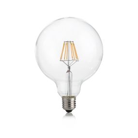 Ideal Lux 188959 LED žiarovka E27 Filament G125 8W/810lm 3000K priehľadná, globe, stmievateľná