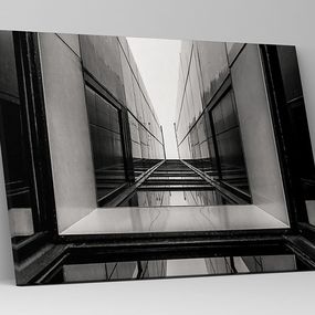 3d Obraz Black White architecture zs1034