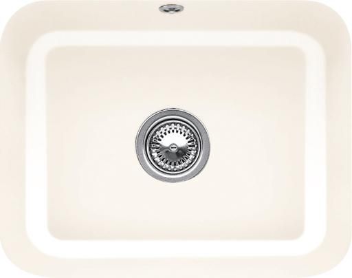 VILLEROY & BOCH VILLEROY & BOCH - Keramický drez Cisterna 60C Cream podstavný 550 x 440 bez excentru 670601KR