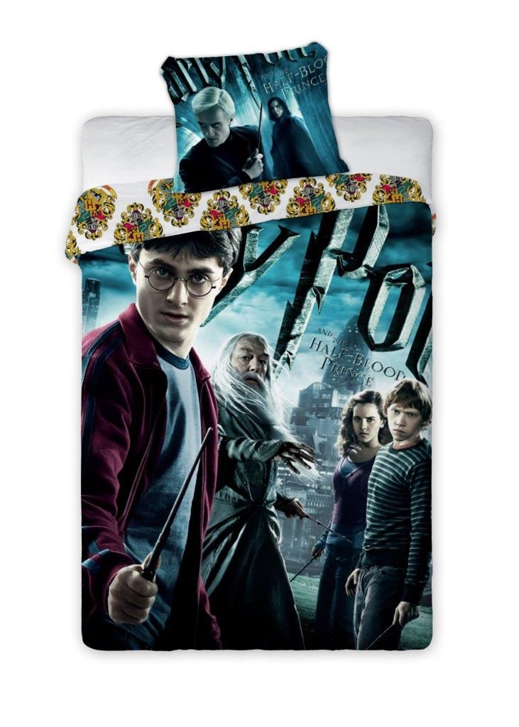 Bavlnené posteľné prádlo Harry Potter 001 - 135x200 cm