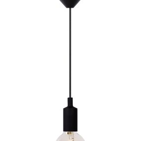 Retro a vintage svietidlo LUCIDE FIX Pendant  Black 08408/01/30