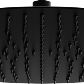 Sprchová hlavica MEXEN SLIM 40 cm čierna
