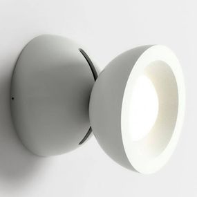 Axo Light Axolight DoDot nástenné LED svietidlo, biele 15°, Obývacia izba / jedáleň, hliník, 17.5W, K: 12.7cm