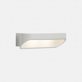 LEDS-C4 Oval nástenné LED svietidlo v bielej, Obývacia izba / jedáleň, hliník, oceľ, 9W, L: 30 cm, K: 7cm