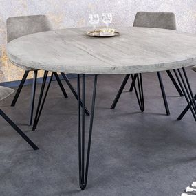 Jedálenský stôl FILEMON Dekorhome 80x80x76 cm