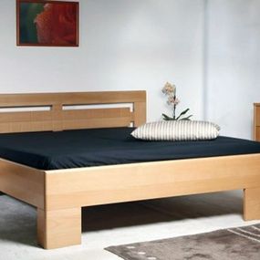 Masívna posteľ s úložným priestorom varezza 3 - 160/180 x 200cm - 160