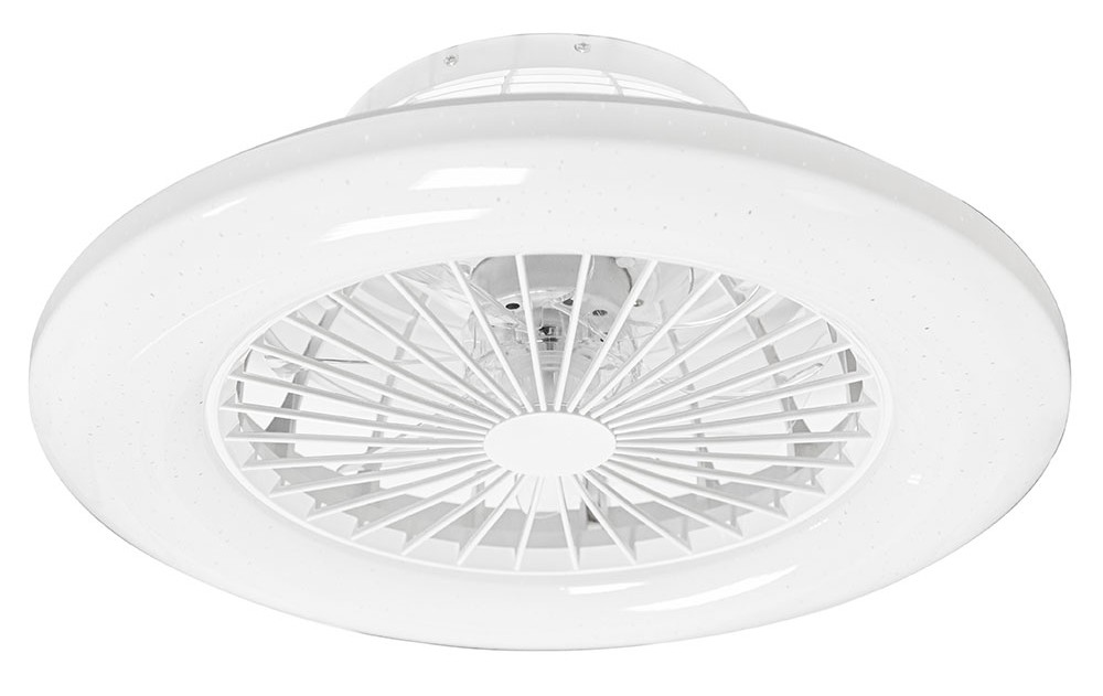 Stropný ventilátor s LED osvetlením Lani, 50 cm