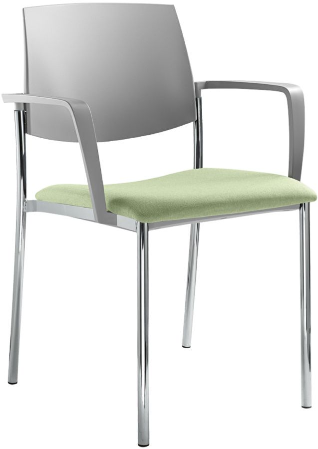 LD SEATING Konferenčná stolička SEANCE ART 180-N4 BR-N2, kostra chrom