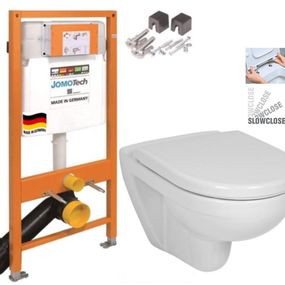 JOMOTech modul pre závesné WC bez sedátka + WC JIKA LYRA PLUS + SEDADLO duraplastu SLOWCLOSE 174-91100700-00 LY5