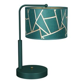 Stolná lampa ZIGGY 1xE27/60W/230V zelená/zlatá