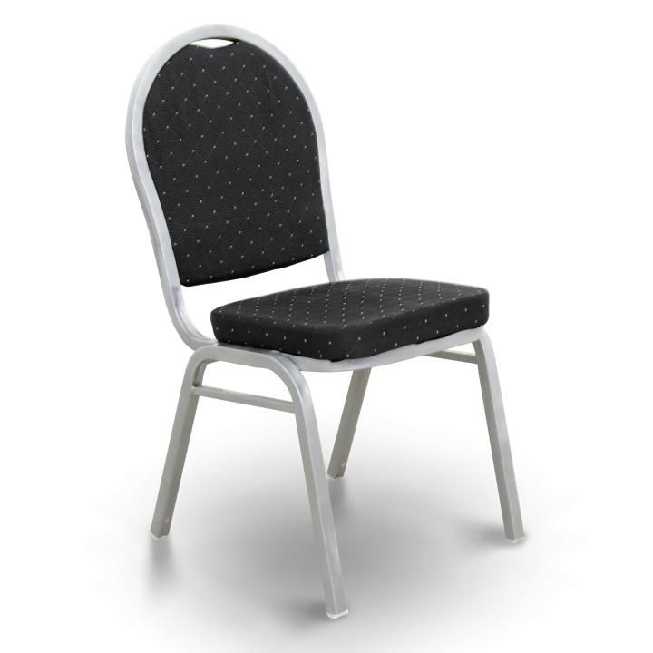 Konferenčná stolička Jeff 2 New - čierna / sivá