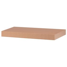 Autronic -  Polička nástenná 40 cm, MDF, 3D dekor prírodný buk, baleno v ochranej fólii