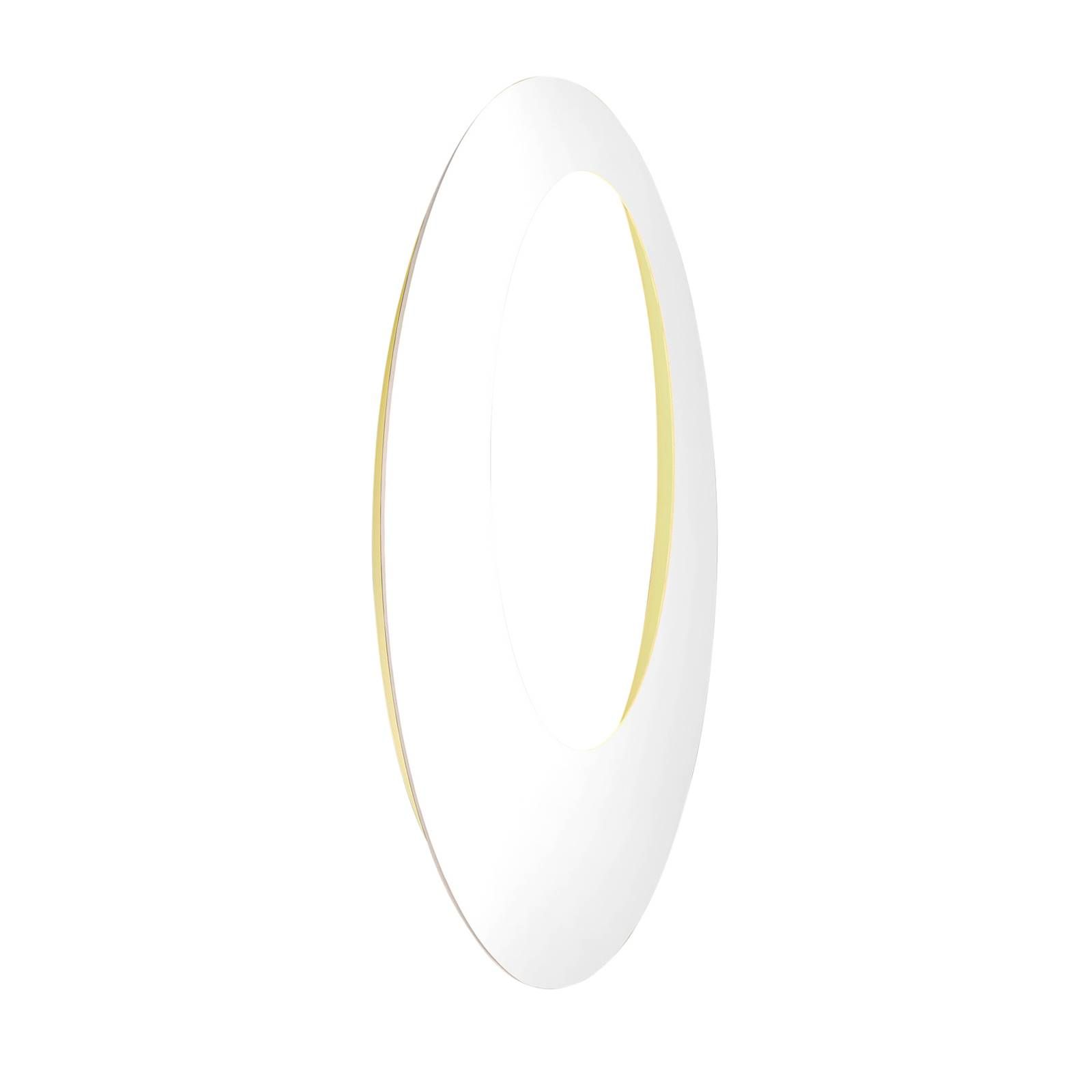Escale Blade Open nástenné LED, biele, Ø 95 cm, Obývacia izba / jedáleň, hliník, 90.5W