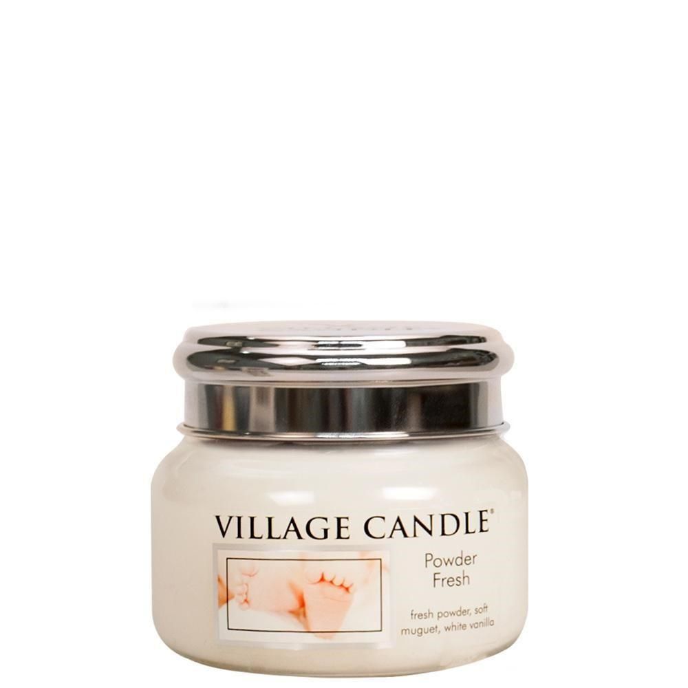 VILLAGE CANDLE Sviečka v skle Powder Fresh