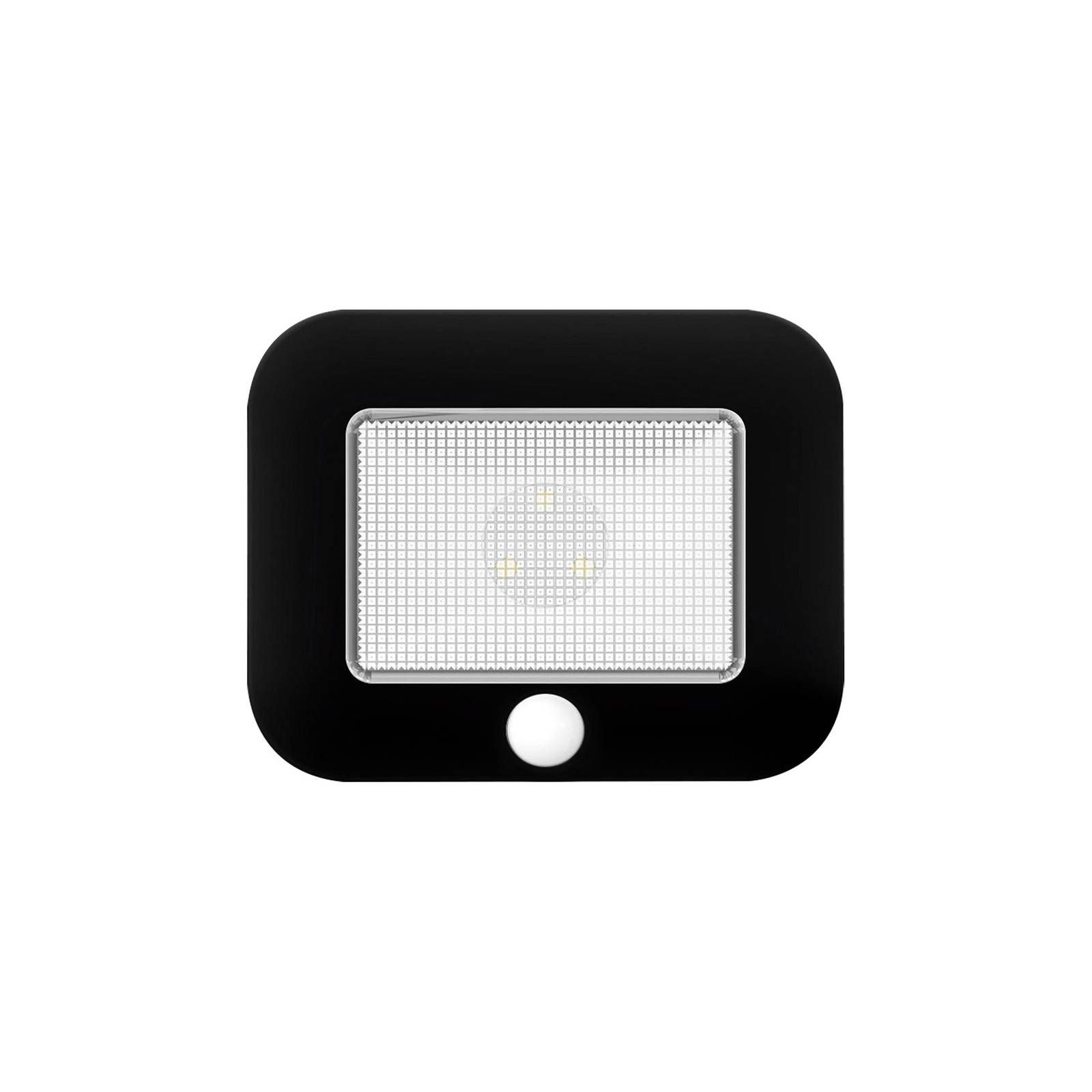 Müller-Licht Podhľadové LED svietidlo Mobina snímač 10 čierna, Kuchyňa, ABS, 0.6W, P: 9.7 cm, L: 7.6 cm, K: 1.8cm