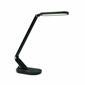 ACA Lighting stolní lampa LED 10W 800lm FRITZ černá CCT + stmívatelné + dotykový vypínač + USB nabíječka SF20203LEDBK