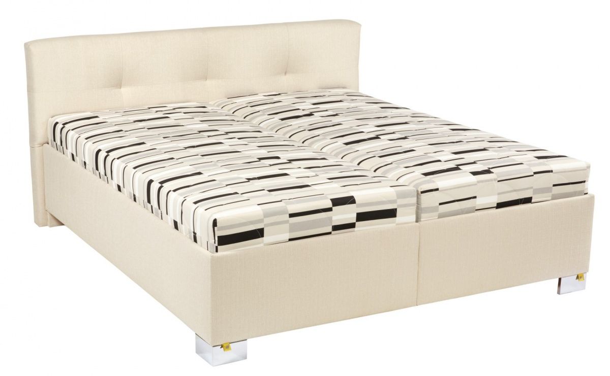 Čalúnená posteľ izidora s úložným priestorom   - 160x200 cm