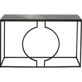 KARE Design Toaletní stolek Miami Loft - černý, 120x75cm